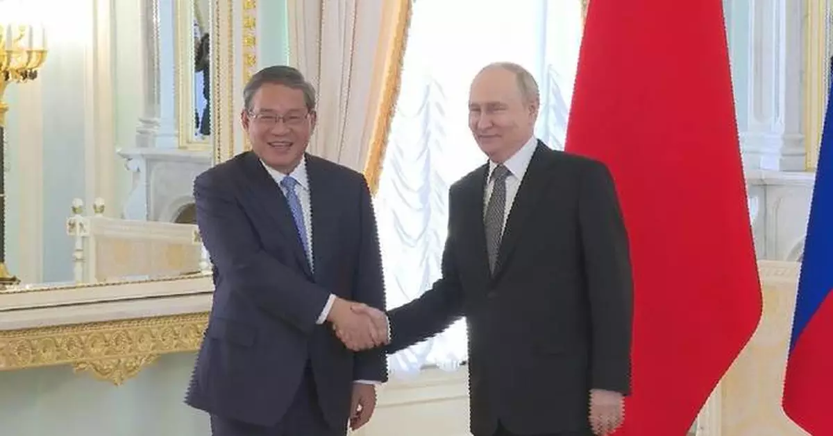 李強會晤普京 指中俄是動盪世界穩定力量