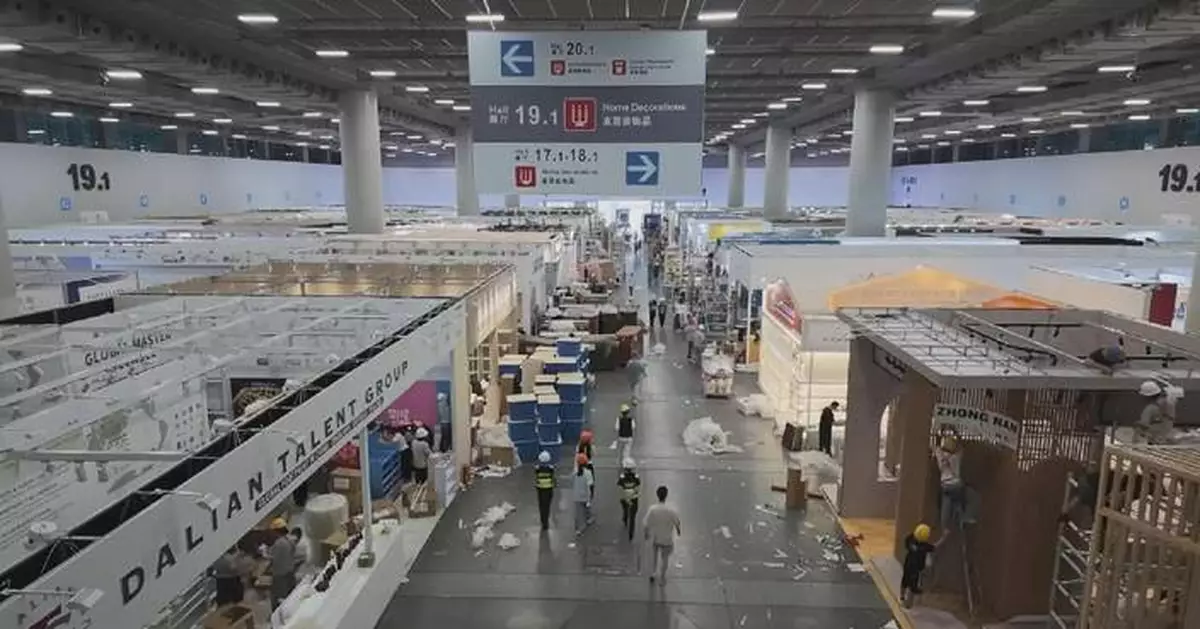 廣交會76小時極速改造2.5萬展位 智能工具助搭建由體力戰變腦力戰
