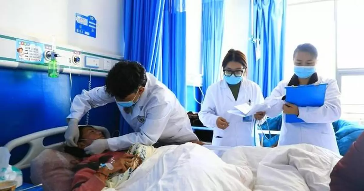 西藏那曲強震後索縣醫院救治順利 傷者獲妥善照顧