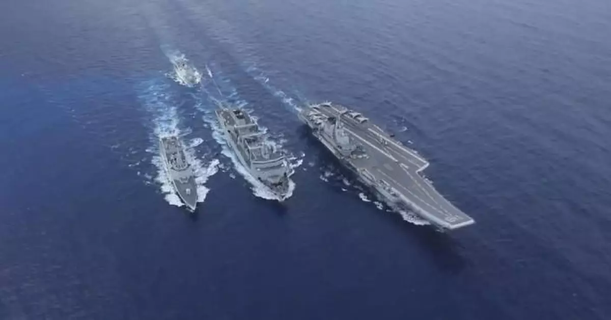 遼寧艦編隊遠海訓練創紀錄 中方披露逾40日部署詳情