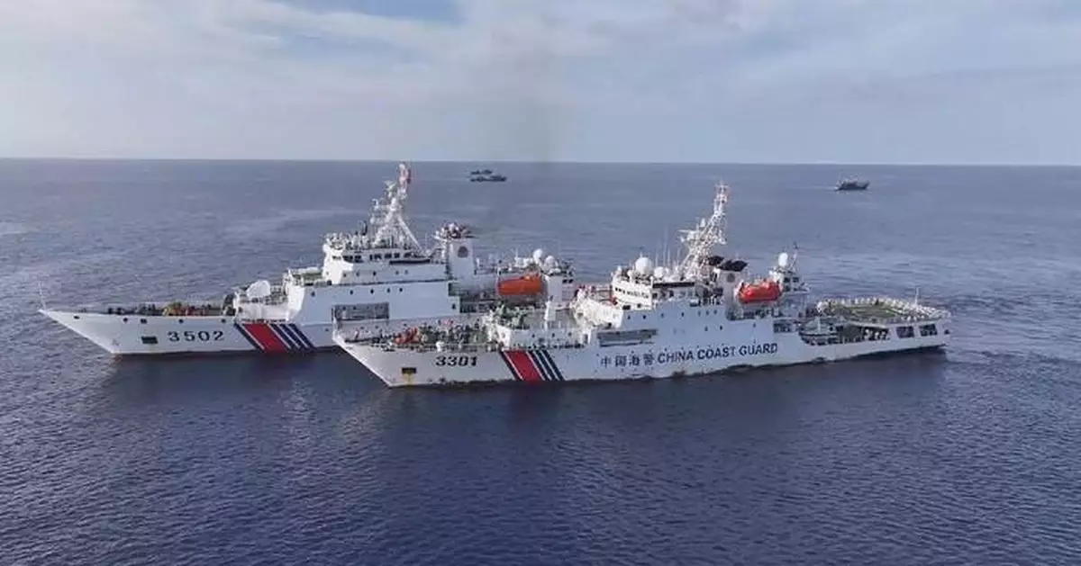 中國海警黃岩島領海巡邏 反制菲律賓侵權挑釁