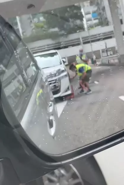 沙田第一城以極速鎖車對付違泊聞名。