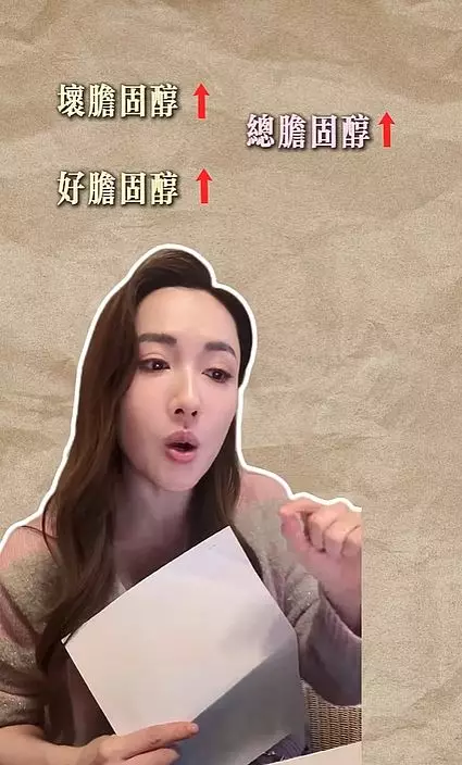 Selena分享自己茹素後的壞膽固醇明顯下降,總膽固醇也回復標準。