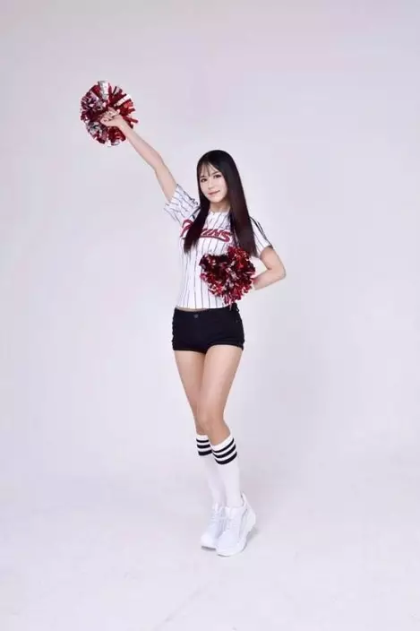 金有娜曾在韓國職棒LG雙子隊和KIA虎擔任啦啦隊隊長（網上圖片）