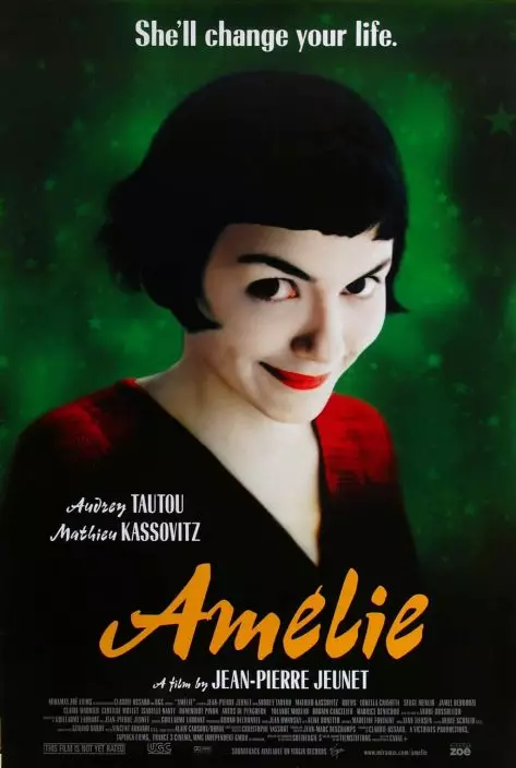 《天使愛美麗》（Le Fabuleux Destin d'Amélie Poulain）2001年