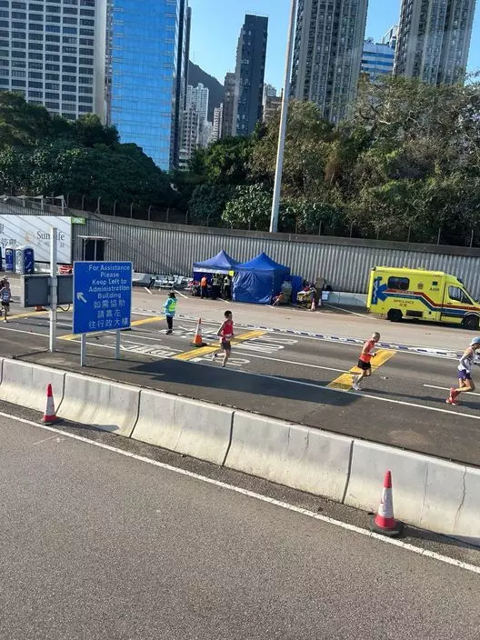 香港馬拉松 (讀者Stephanie 提供圖片)