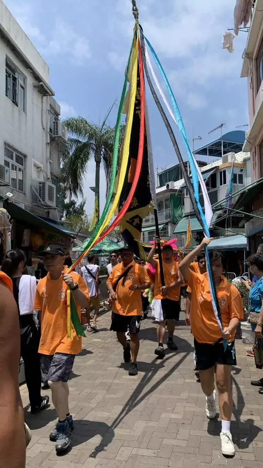 長洲太平清醮。fb圖片