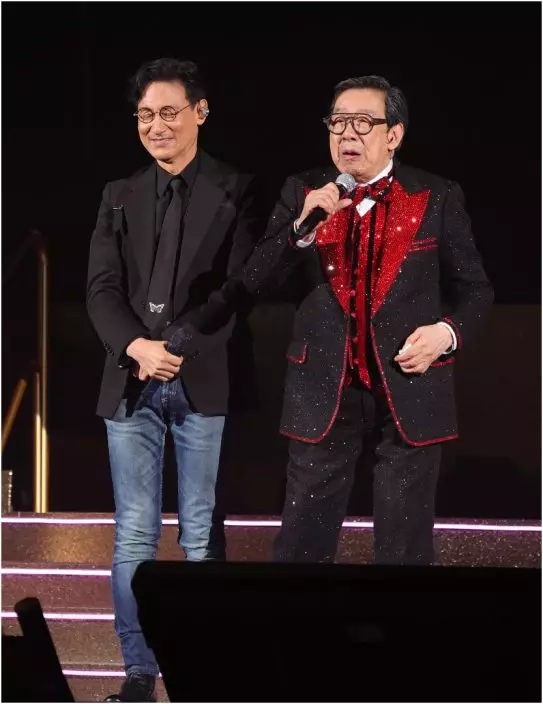 張學友與修哥同台,全場觀眾都超開心!