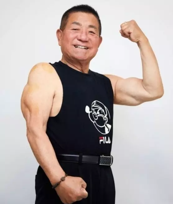 李相瀧有「Popeye大叔」的綽號。網上圖片
