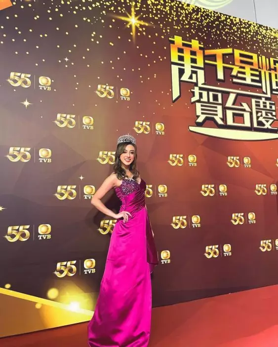 有傳許子萱因難抵娛樂圈壓力,已向TVB要求提早解除港姐合約。