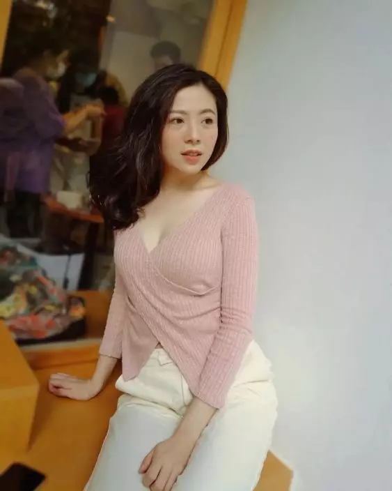 張晉身材好豐滿!