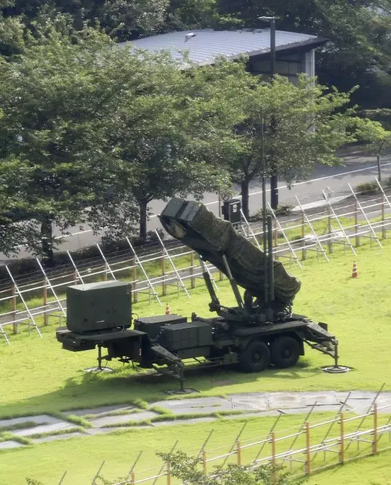 日本裝備的美國愛國者導彈。