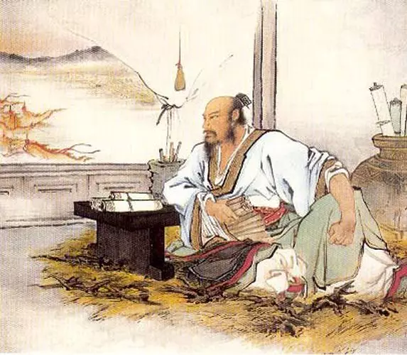 後人描繪「臥薪嘗膽」 (網上圖片)