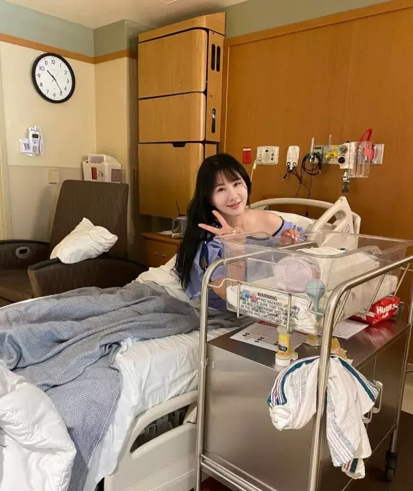 孟瑤個樣似乎是剛剛生完。