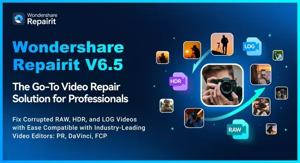 Wondershare Unveils Repairit V6.5: Comprehensive Upgrade, Industry Leadership in Video Repair