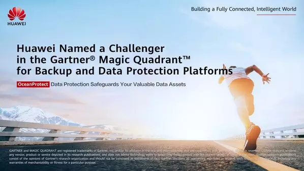 Huawei Named a Challenger in Gartner® Magic Quadrant&#x2122; for Backup and Data Protection Platforms