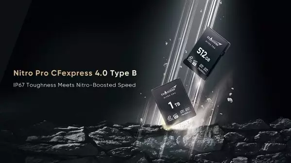 Exascend Unveils Flagship Nitro Pro CFexpress 4.0 Type B Card