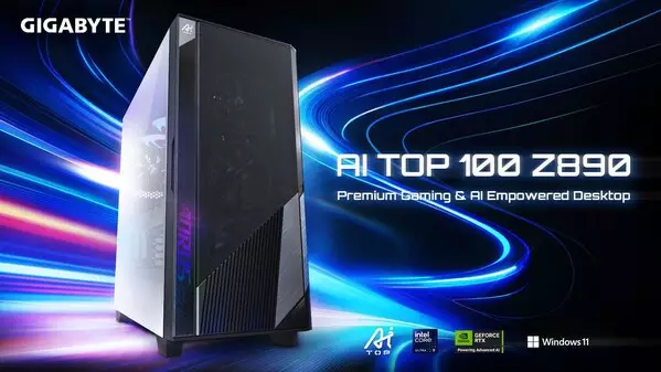 GIGABYTE Announces the Premium Gaming and AI Computing Solution AI TOP 100 Z890 Now Available in North America