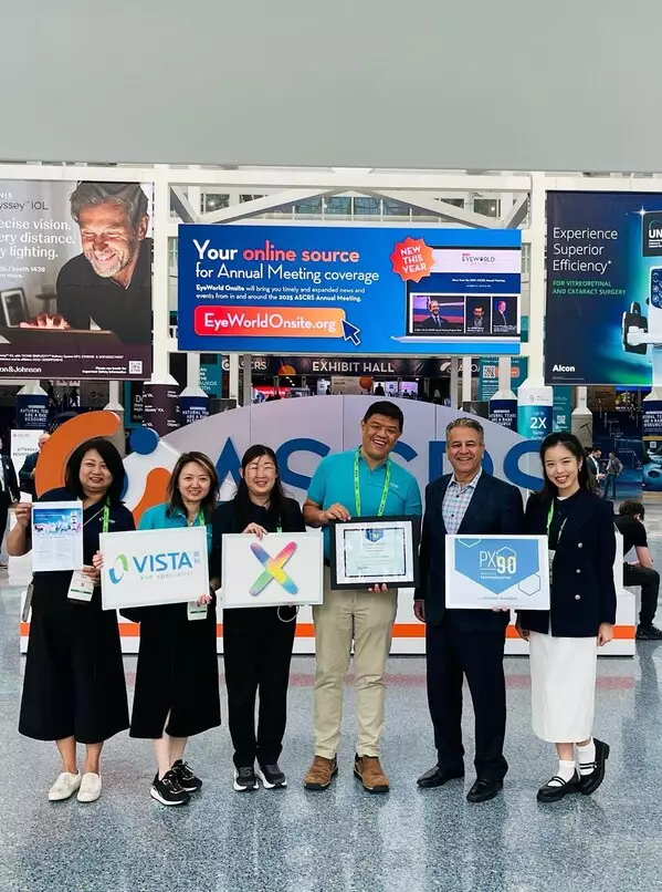 VISTA Eye Specialist Celebrates Breakthrough PX Ninety Collaboration with Shareef Mahdavi—Now Featured in Leading U.S. Medical Journal