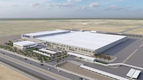 PIF's Joint Venture with Hyundai Motor Company, Hyundai Motor Manufacturing Middle East, celebrates groundbreaking milestone