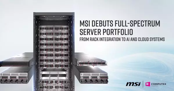 From Rack Integration to AI and Cloud Systems: MSI Debuts Full-Spectrum Server Portfolio at COMPUTEX 2025