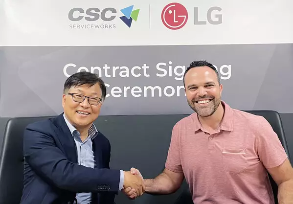 LG PARTNERS WITH CSC SERVICEWORKS TO BOOST NORTH AMERICAN COMMERCIAL LAUNDRY MARKET
