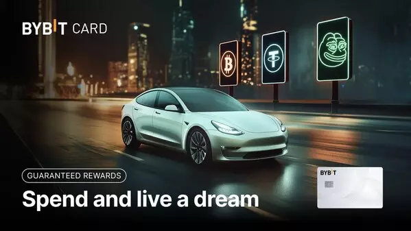 Bybit Card Rolls Out New Lucky Draw for Guaranteed Wins Including a Tesla