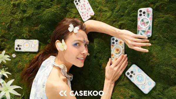 CASEKOO: Discover The Secret Language of Flowers with the Magic Stand Pro