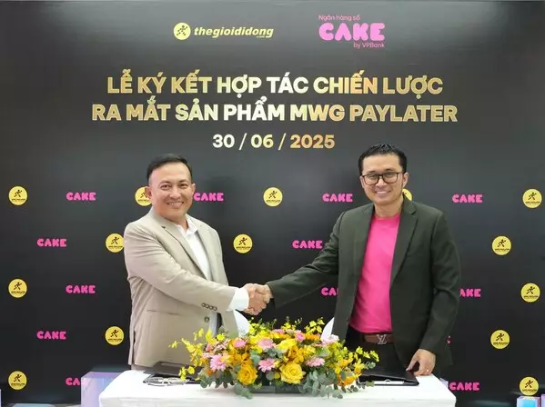 Vietnam's leading retailer MWG partners with Cake Digital Bank to launch PayLater service