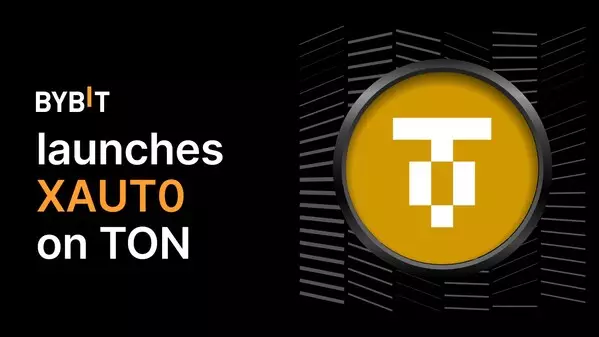 Bybit Adds Tokenized Gold (XAUT) to TON Network With Earn Yields