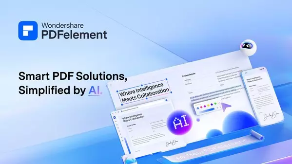 Wondershare Launches PDFelement V12, Integrating Advanced AI to Redefine PDF Productivity
