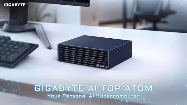 GIGABYTE Announces its Personal AI Supercomputer AI TOP ATOM Will be Available Globally on October 15