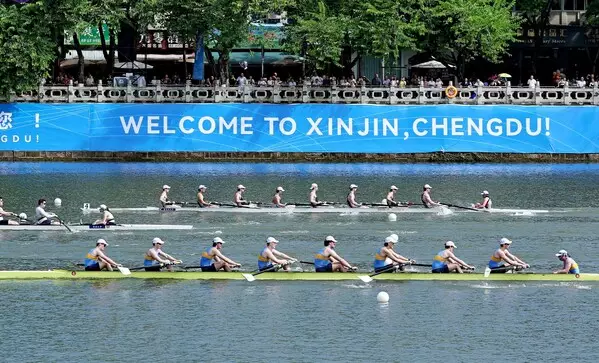 2025 Chengdu Open Rowing Regatta held in Xinjin