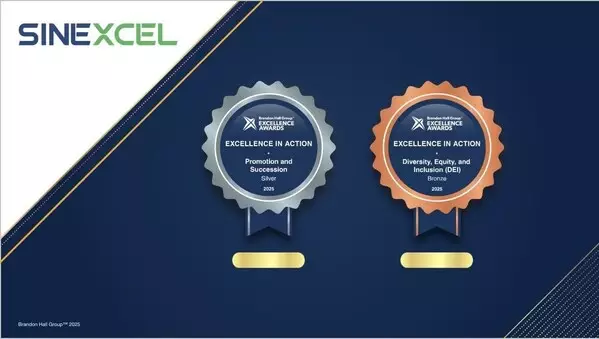 SINEXCEL Wins Silver and Bronze in Brandon Hall Group's Excellence in Action Awards