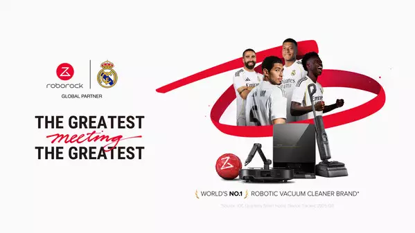 The Greatest Meeting The Greatest: Roborock joins hands with Real Madrid in strategic partnership with innovation at the core