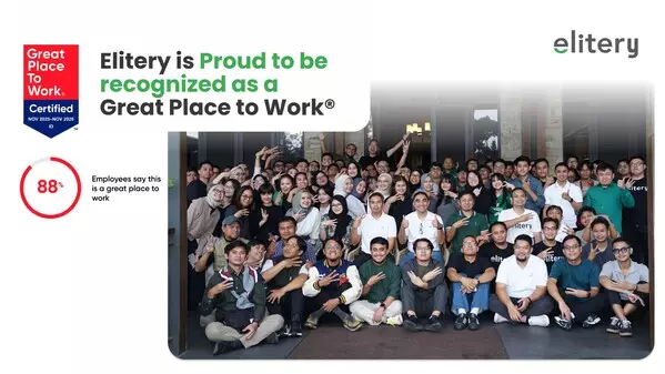 Elitery Secures Second Great Place To Work® Certification, Strengthening Its Foundation for Regional Expansion