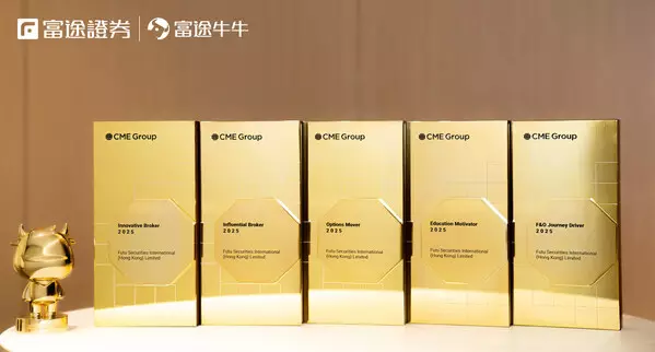 Futu Holdings Wins Five CME Awards, Cementing Industry Leadership in Futures and Options