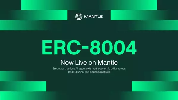 Mantle Unlocks Autonomous Economy with ERC-8004 Deployment