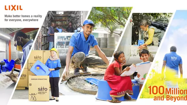 LIXIL Reaches Major Milestone in Impact Strategy, Improving Sanitation and Hygiene for 103 Million People Globally