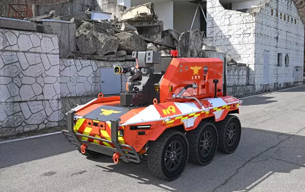 Hyundai Motor Group Donates Unmanned Firefighting Robots to Korea National Fire Agency for Safeguarding Firefighters