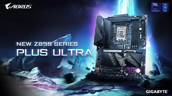 GIGABYTE Launches Z890 Plus Series Motherboards Supporting Intel Core Ultra 200S Plus Series Processors and CQDIMM Technology