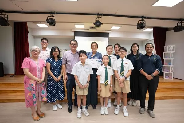 Sengkang Green Primary School and SingPost Launches Young Philatelists School Programme As CCA