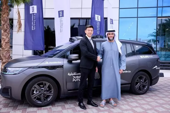 Baidu's Apollo Go Commences Fully Driverless Commercial Ride-Hailing in Dubai, Partners with Dubai Taxi Company