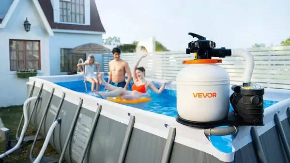 VEVOR Launches New FlashPure Sand Filter Pump, Featuring Up to 6X* Faster Filtration to Rescue Summer Weekends