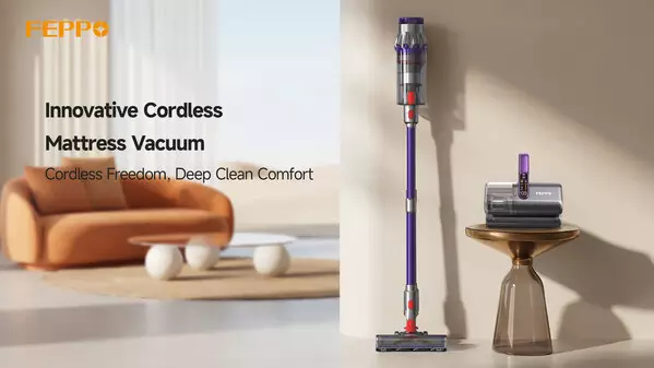 FEPPO Unveils Cordless Mattress Vacuum and Handheld Duo for a Seamless Spring Refresh