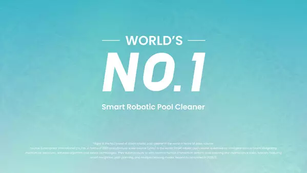 As homes get smarter, new global research names Aiper as the world's No.1 smart robotic pool cleaner brand