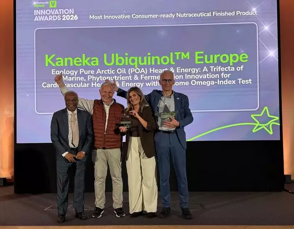 Kaneka Ubiquinol™ Wins Coveted Vitafoods Europe Innovation Award 2026 in Partnership with Eqology