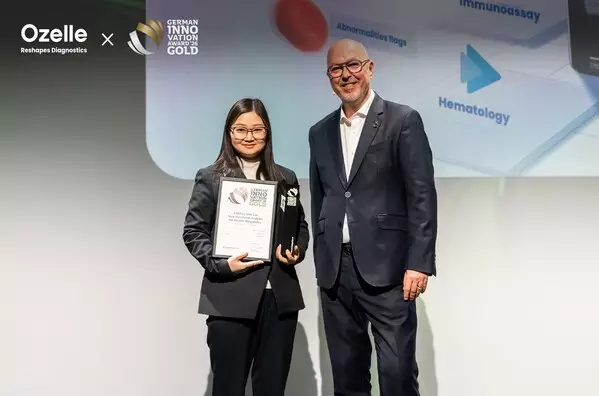 Ozelle Wins German Innovation Award Gold for Advancing the Fourth Generation of Hematology Analysis