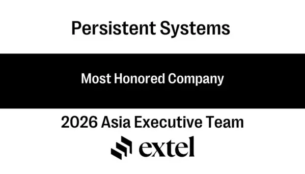 Persistent Earns Top Honors for the Third Consecutive Year in Extel's 2026 Asia Executive Team Survey