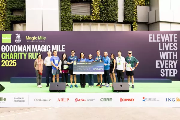 Goodman Magic Mile Charity Run celebrates 10th Edition, raising HK$2.28 million for Habitat for Humanity Hong Kong
